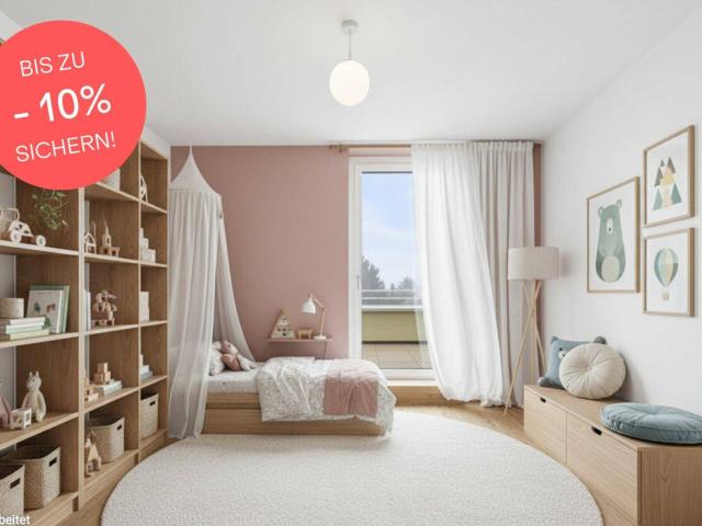 BIS ZU 10% PREISNACHLASS! Sofort vermietbare 3 Zimmer Wohnung | Süd Ost Ausrichtung | Rundum Terrasse | Provisionsfrei