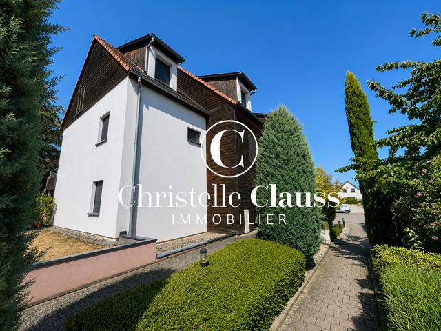 BISCHOFFSHEIM Appartement 3 pièces de 57m2 en rez de jardin