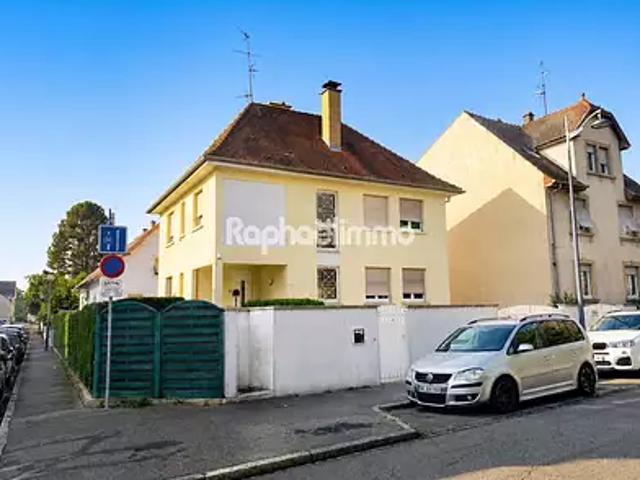 Bischheim 67800 Achat / Vente maison 5 pièces t5 parking garage