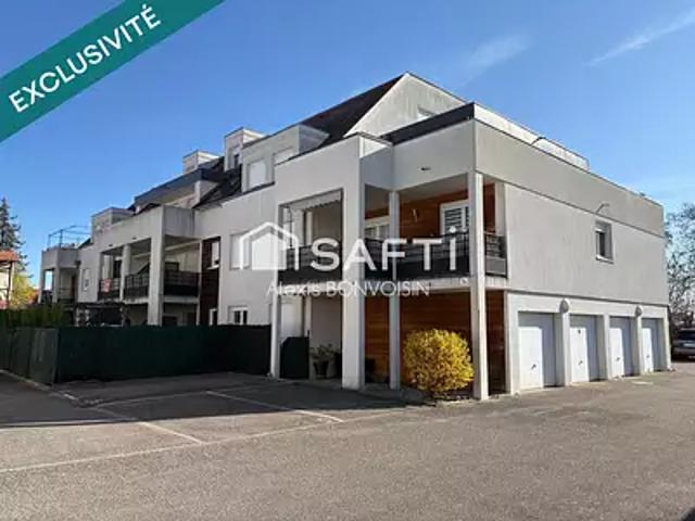Bischwiller 67240 Achat / Vente appartement 3 pièces t3 parking