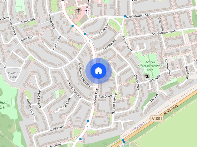 Bishops Rise, Hatfield