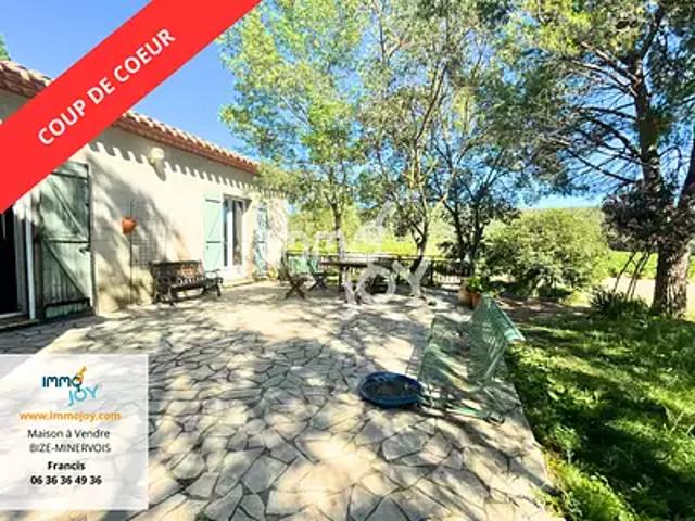 Bize Minervois 11120 Achat / Vente maison 10 pièces t10