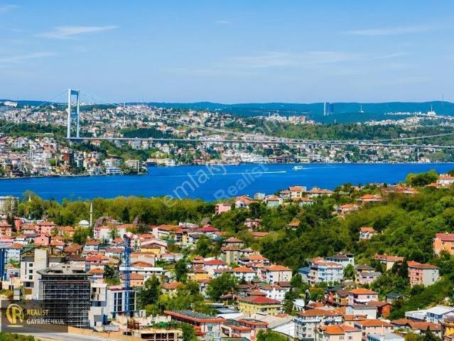 Boğaz Manzaralı Muhteşem Mimari 5+2 Yüksek Tavan Dubleks