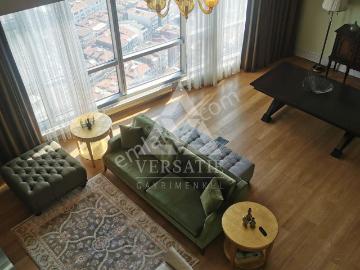 Bomonti Divan Residence'da Manzaralı 3+1 Full Mobilyalı Daire