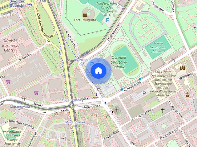 Bonifraterska, Warsaw