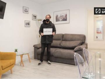 Bonito apartamento de 1 dormitorio en alquiler en el corazón de Madrid