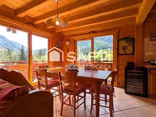 Bonnevaux 74360 Achat / Vente maison 6 pièces t6 balcon parking