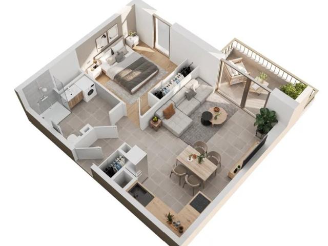 BONNEVILLE APPARTEMENT 2 PIECES 49m2 A VENDRE