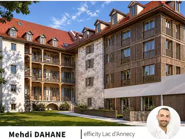 Bonneville 74130 Achat / Vente appartement 3 pièces t3 terrasse cave