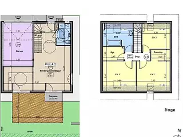 Bons en Chablais 74890 Achat / Vente maison 4 pièces t4