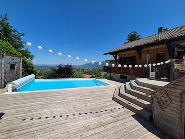 Bons en Chablais 74890 Achat / Vente maison 4 pièces t4 piscine jardin
