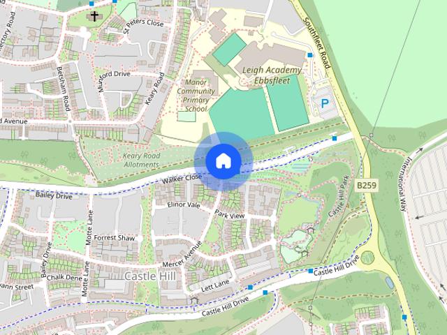 Bodycomb Street, Castle Hill, Ebbsfleet Valley, Swanscombe, DA10