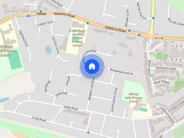 Boddens Hill Road, Heaton Mersey, Stockport, SK4