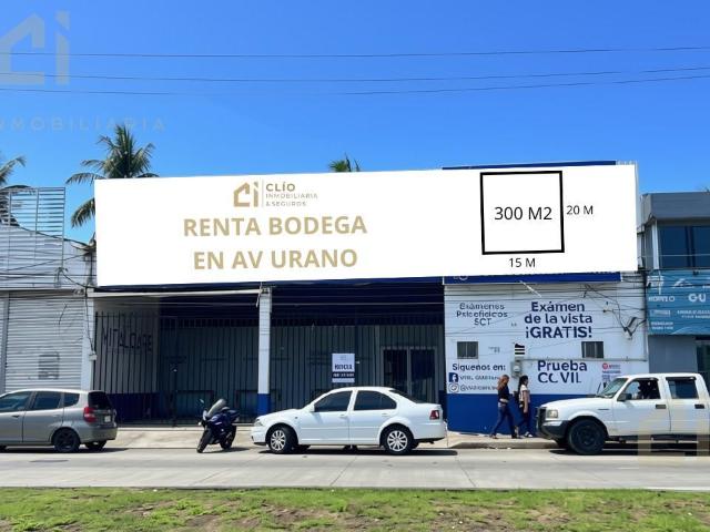 Bodega Comercial en renta en Avenida Urano muy cerca de Ejercito Mexicano y de Plaza Am?ricas
