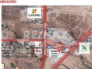 Bodega en renta en Parque Industrial Puerta del Sol al Norte de Hermosillo, Sonora
