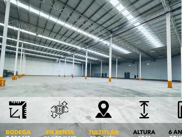 Bodega en Renta en Tultitl?n de Mariano Escobedo Centro, Tultitl?n, M?xico