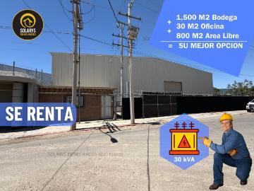 Bodega Industrial en renta en hermosillo
