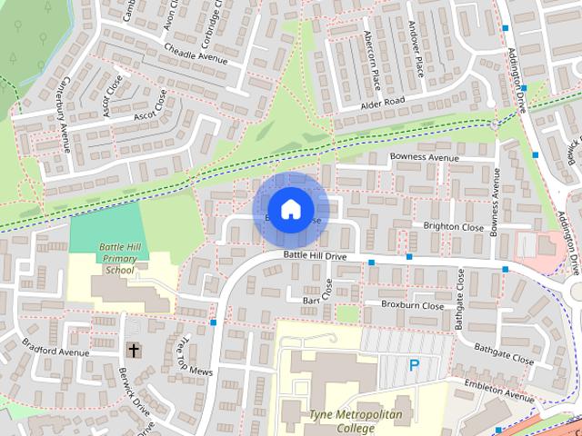 Bodmin Close, Battle Hill, Wallsend, North Tyneside NE28 9SF