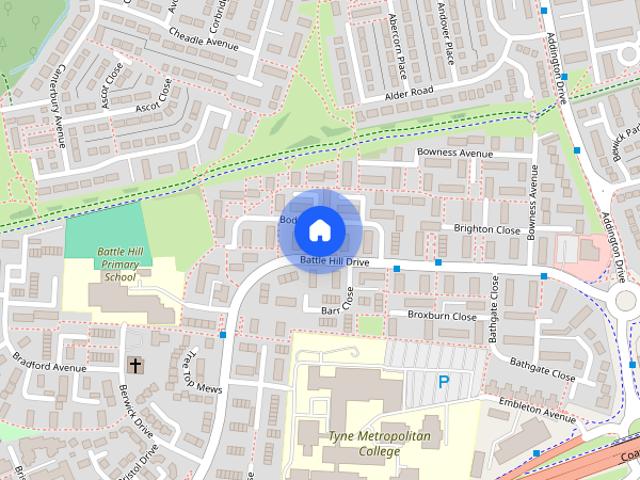 Bodmin Close, Battle Hill, Wallsend, Tyne and Wear NE28 9SF