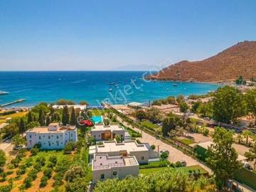 Bodrum Akyarlar Da Kendi Sahili Olan Sitede Kiralık Villa Eşyalı