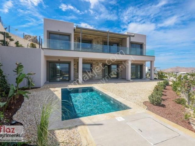 Bodrum | Bağla Yeni Yapı, Hemen Teslim, Deniz Manzaralı, 3+1