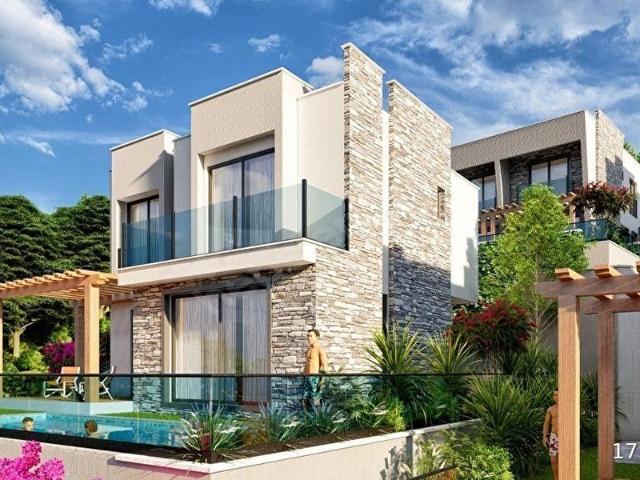 BODRUM GÜLLÜKTE YAŞAM KONAKLARINDA SİTE İÇERİSİNDE SATILIK VİLLA