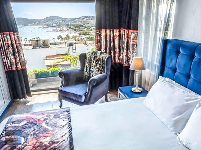 BODRUM GÜMBET DENİZ MANZARALI SATILIK BUTİK OTEL