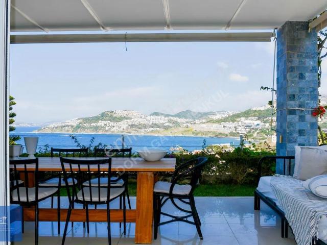 Bodrum Gümüşlük Deniz Mazaralı Satılık Bahçe Katı Daire