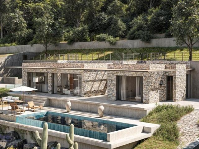Bodrum Gümüşlük Projeden SATILIK 4+1 Tek Kat VİLLA