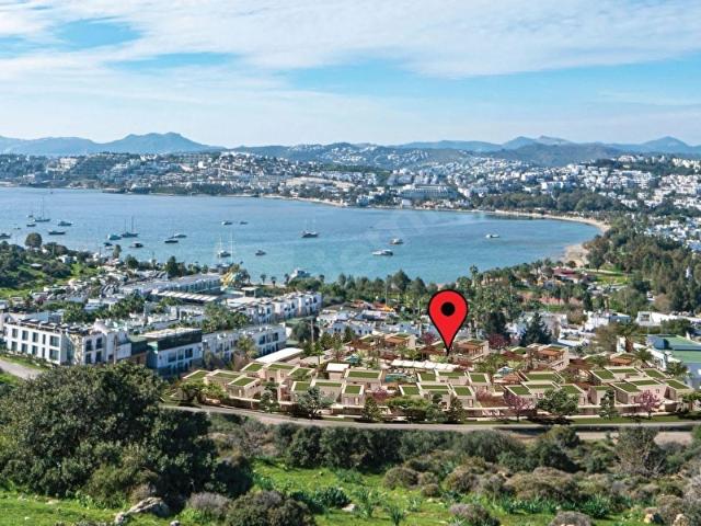 Bodrum Eskiçeşmede Yatırımlık,Deniz Manzaralı,Plajlı Sitede Eşysız Yeni Nesil 2+1 Satılık Yeni Daire