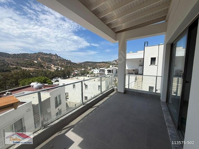 Bodrum Farilya Mah.Sıfır Düz Girişli Üst Kat 2+1 Satılık Daire