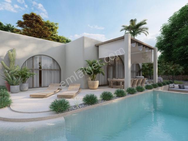 Bodrum Kızılağaç'ta Bali Konseptli Satılık Villa