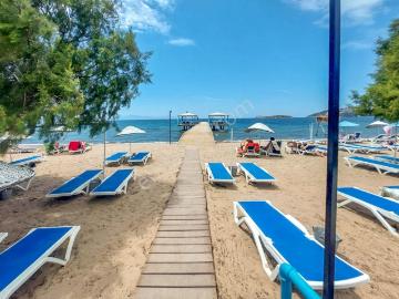 Bodrum Kadıkalesi, Avta'da Kiralık 2+1 Bahçe Katı Daire