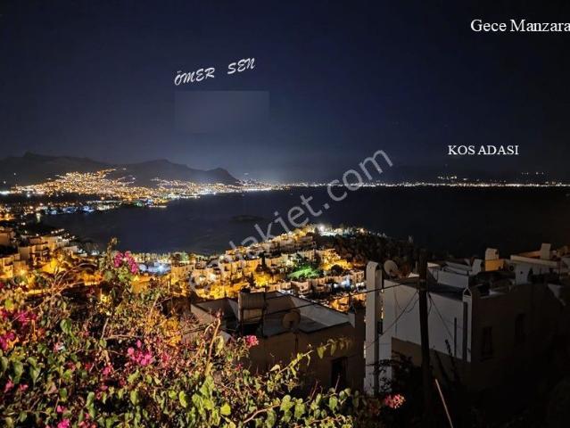 Bodrum Kadıkalesi Deniz Manzaralı, Bahçeli 3+1/ 160 M2 Arsa Payı