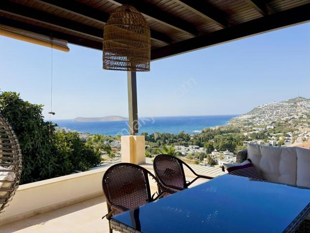 Bodrum Hayalimiz'den Gümüşlükte Deniz Manzaralı Daire
