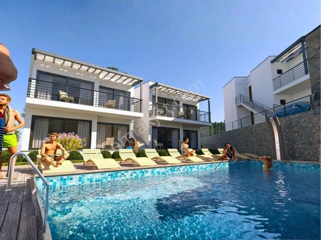 Bodrum Ortakent Satılık Havuzlu Sitede Sıfır 2+1 Ve 3+1 Daireler