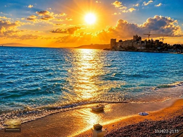 Bodrum merkez, Kumbahçede sıfır daire 1+1 deniz yürüme mesafesinde bulunmaz FIRSAT YATIRIMLIK EV