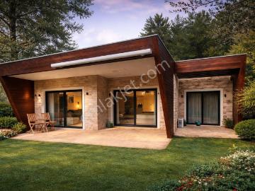 Bodrum Yalıçiftlikte Satılık Tek Katlı Tam Müstakil Villa 3+1