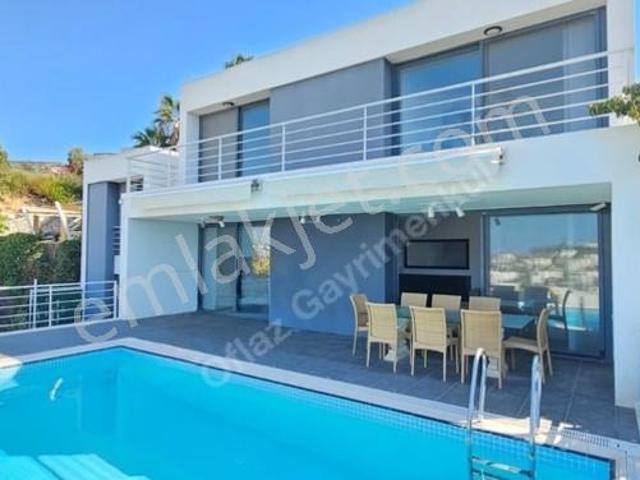 Bodrum Yalıkavak Gerişte Panoramik Deniz Manzaralı Villa