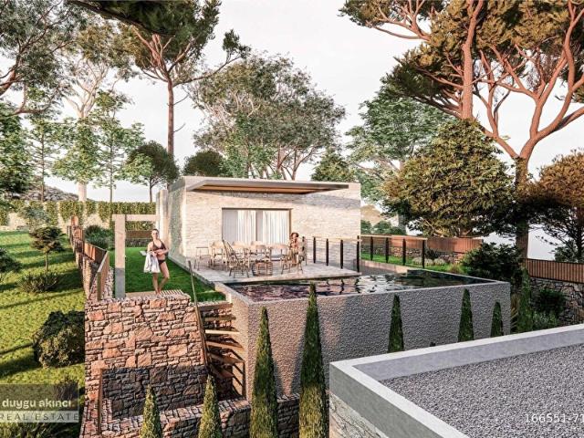 Bodrum YALIÇİFTLİK Satılık 3+1 Havuzlu Sıfır Müstakil Villa