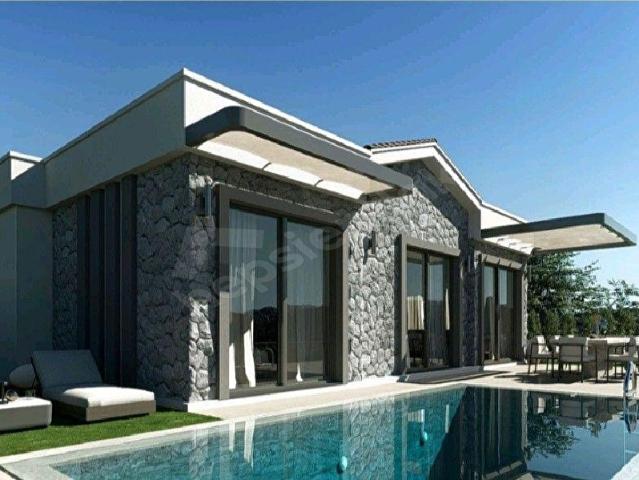 BODRUM YALİÇİFTLİKTE PROJEDEN SATILIK MÜSTAKİL HAVUZLU FIRSAT VİLLA