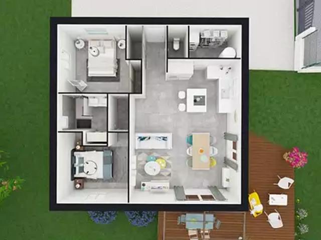 Boffres 07440 Programme neuf maison neuf à vendre 3 pièces