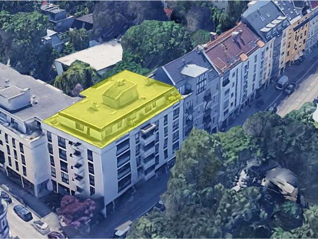 Bogenhausen, einzigartige Penthouse Möglichkeit 2 Wohnungen