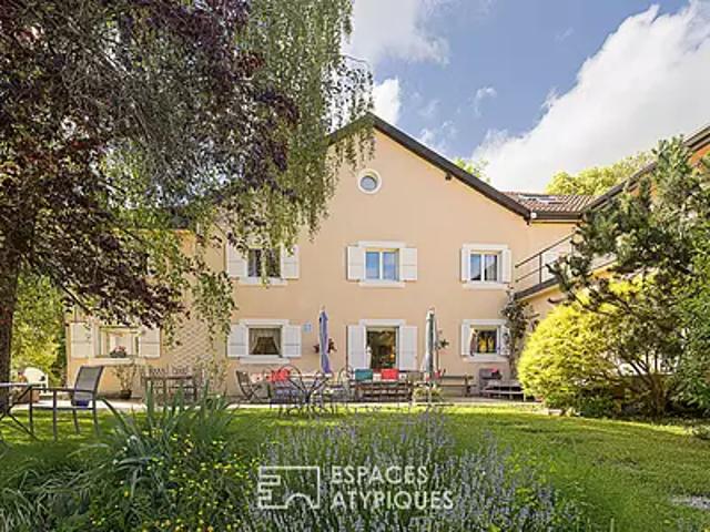 Bogève 74250 Achat / Vente maison 30 pièces t30 au dernier étage jardin