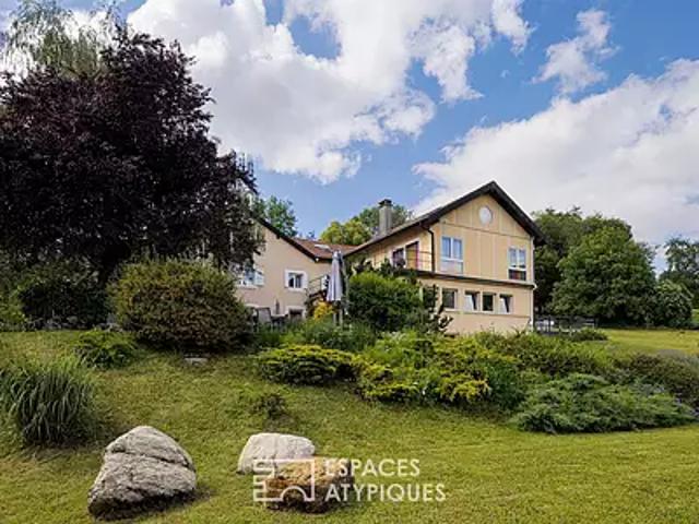 Bogève 74250 Achat / Vente maison 30 pièces t30 au dernier étage jardin