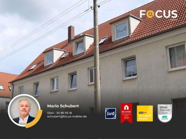 Böhlen günstige 4 Raumwohnung mit praktischer Raumaufteilung und Balkon in ruhiger Siedlungslage