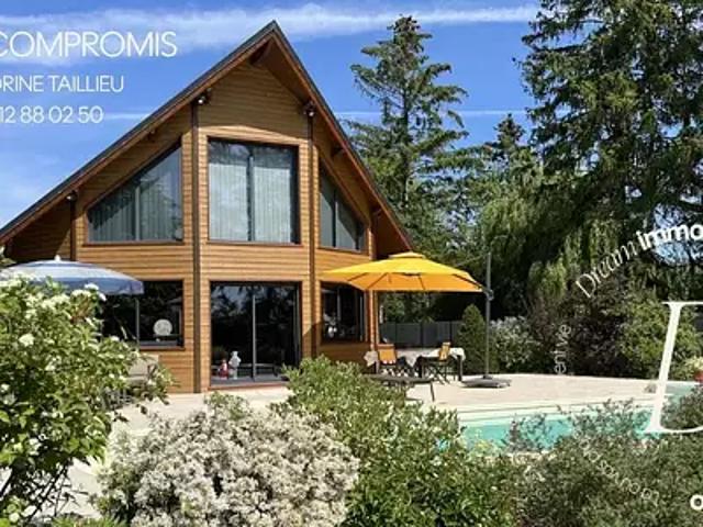 Bois Jérôme Saint Ouen 27620 Achat / Vente maison 8 pièces t8 piscine