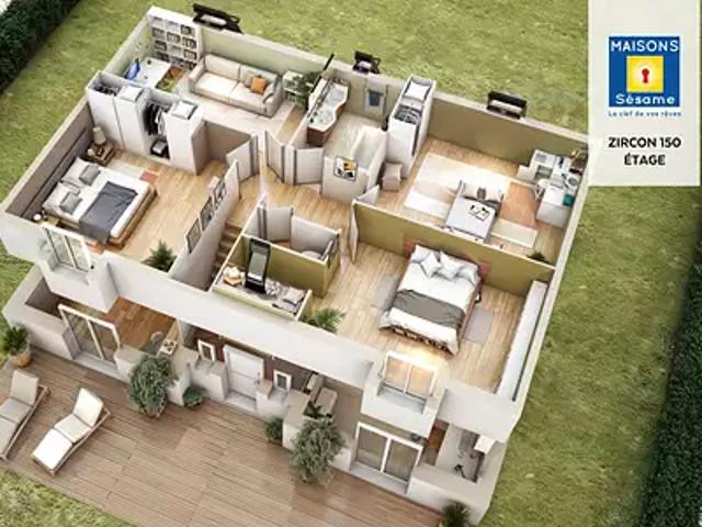 Boissy l'Aillerie 95650 Programme neuf maison neuf à vendre 7 pièces