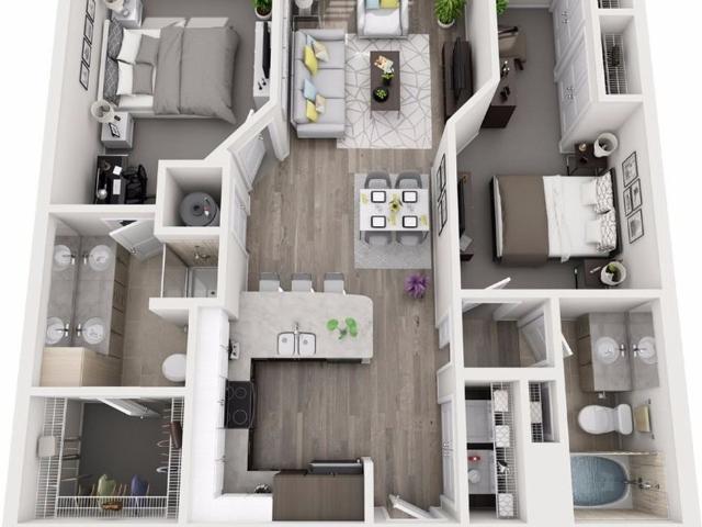 Bold Lofts Apartments & Private Office Rentals 3 Bedroom Apartment for Rent at 1659 2nd St, Sarasota, FL 34236