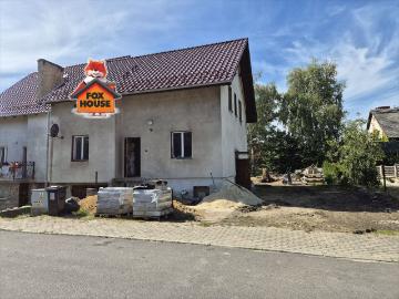Dom bliźniak z garażem i dużym potencjałem rozbudowy